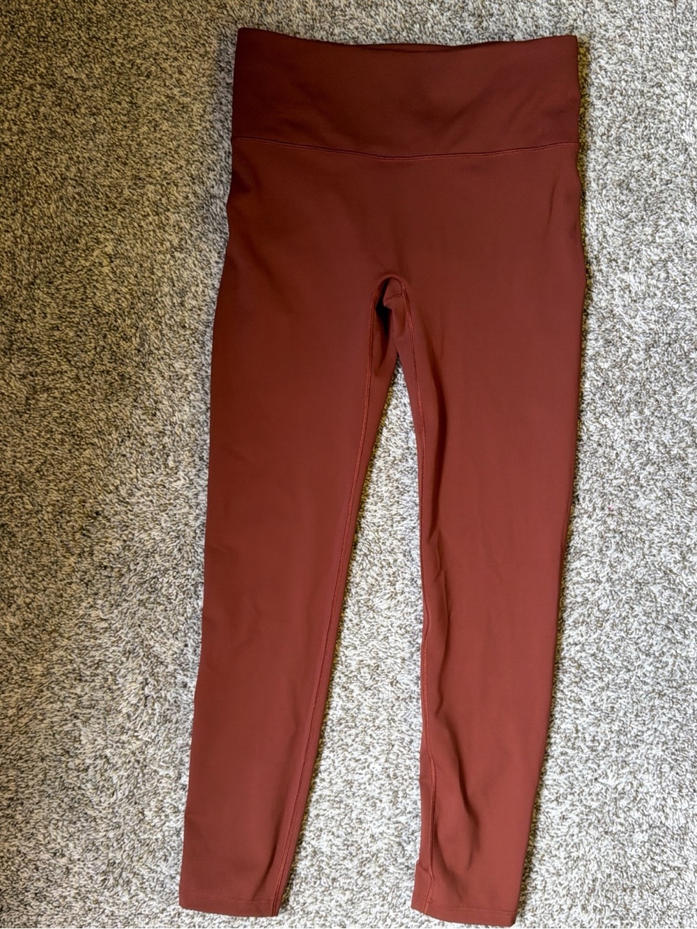 CALIA by Carrie Underwood Rust-Red Active Leggings